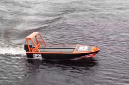 Безэкипажный катер «Герои тумана» грузоподъёмностью в 1 тонну испытали в Мурманской области