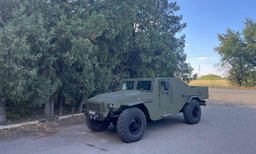 Armored pickup truck "Legionnaire" from the company "Russian Combat Vehicles" shown in the Network