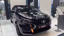 The sports modification of the new sedan — Lada Iskra Sport was shown at the "Innoprom. Belarus" exhibition