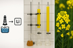 Reduce Dependence on Imports: Lithium for Batteries from Formation Water Extracted with Rapeseed in Moscow