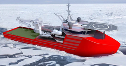 The "Sprut" Project 22980 Vessel for Underwater Technical Works in the Arctic Presented by USC