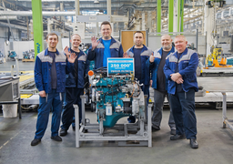 Yaroslavl "Avtodizel" Plant Released 250,000th Diesel Engine of YaMZ-530 Series