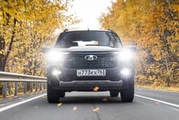 АвтоВАЗ показал, насколько ярче светят новые LED-фары Lada Niva Travel