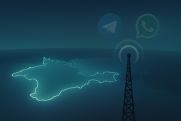 Работу Telegram и WhatsApp частично ограничили на территории Крыма