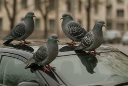 Почему птицы выбирают именно ваш автомобиль?