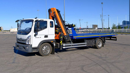 ГАЗ показал новую версию «Валдая 12» — теперь с краном и платформой