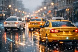 Ограничение повышения цен на такси при непогоде рассматривают Минтранс и ФАС