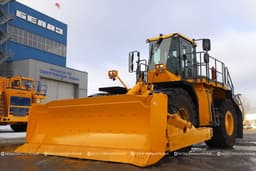 50-тонный тяжеловес с умной трансмиссией: БелАЗ начал испытания бульдозера, который за раз берёт 10 кубов