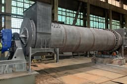 Отечественный 25,5‑тонный сушильный барабан для асфальтобетонных заводов изготовил южноуральский «Завод Дормаш»