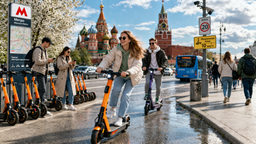 Москва даёт зелёный свет самокатам: прокат вернулся с 1 апреля