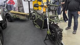 Unique Army Electric Bike Bulldog 4.0 with a 2 kW Generator Developed in Russia