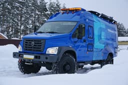ГАЗ Садко Next превратили в мощный вездеход для телевизионщиков