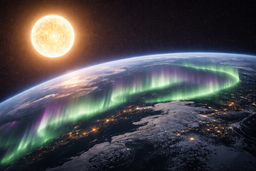 G1-Level Geomagnetic Storm Covers Earth: Auroras Possible