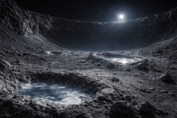 En la Luna encontraron indicios de hielo: un cráter podría cambiar el futuro de las misiones espaciales