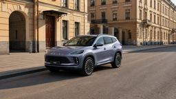 На бывшем заводе Toyota в России начали выпускать Esteo MX: полный привод, 197 лошадиных сил и три экрана в салоне