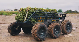 «Танковый разворот» и 150 кг груза: новый военный робот-вездеход ZALA GX-3 показали в работе