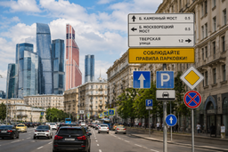 Some road signs may be removed from Moscow roads: GOSTs to be changed with the Ministry of Internal Affairs