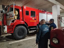 6 тонн воды и 40 литров в секунду: новая пожарная автоцистерна на шасси КамАЗ прибыла на Урал