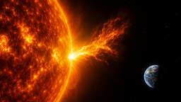 El Sol emitió una llamarada M2.6, la más fuerte en 2,5 semanas