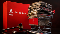 Банкротство на распродаже: Альфа-банк выставил 62 миллиарда рублей просрочки