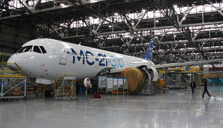 Irkutsk Aviation Plant Commissions New Facility for MC-21 Production