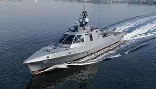 Unmanned boat for launching 4 fixed-wing drones developed in Vladivostok