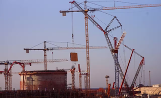 Reactor vessel installed at the first power unit of the El Dabaa NPP in Egypt