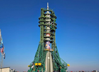 El cohete "Soyuz MS-28" fue trasladado al complejo de lanzamiento de Baikonur