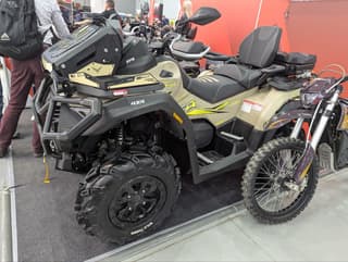 Квадроцикл SFA 1000 и снегоход TSA 900 XU крымской сборки показали на выставке «Мотозима 2025»