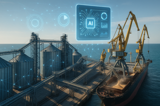 Махачкалинский порт оснастит крупнейший зерновой терминал на Каспии оборудованием с ИИ