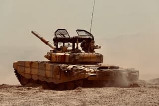 Russian T-72B3M tank crews destroyed the "enemy" in the mountains of Tajikistan