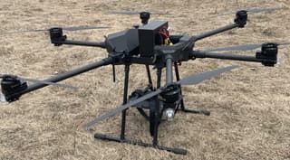 Начались испытания беспилотника мультироторного типа «Чёрный коршун-15», способного поднимать до 100 кг груза