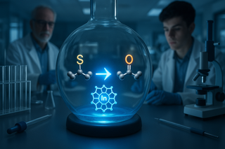 Crean en el IEFQ un fotocatalizador único para sulfuros y sulfóxidos en la petroquímica