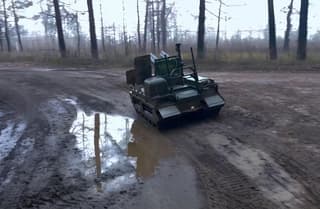 Un robot ruso aprende a silenciar drones: una combinación inesperada probada en combate