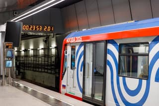 El más tecnológico: el nuevo tren de metro "Moskva-2026" ha salido a la línea Zamoskvoretskaya