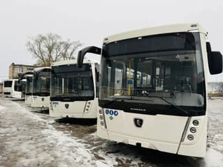 KAMAZ Delivered First Eight NEFAZ Buses to Cherepovets