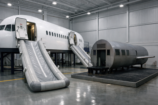 Azur Air abre un Centro de Entrenamiento de Rescate de Emergencia en "Vnúkovo", entrenamiento en simuladores Boeing 757 y 767