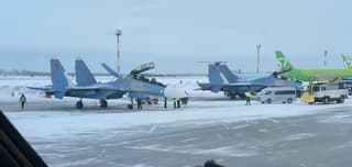 Россия отправила два новых Су-30М2 за границу