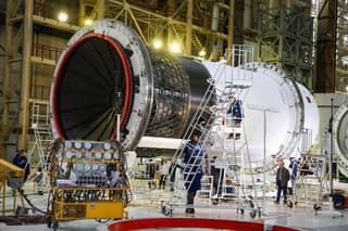 На Байконуре завершили сборку ракеты «Союз-5»