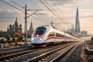 Russian Railways Plans to Allocate 120 Billion Rubles for HSR-1 "Moscow - St. Petersburg"