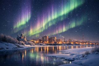 ¿Cuándo y dónde se puede ver la aurora boreal en Rusia en Año Nuevo?