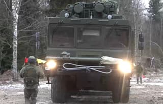 Machines of the elusive "Oreshnik" air defense system shown on video for the first time