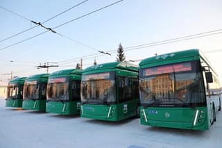 MAZ delivered a batch of "Gorozhanin" trolleybuses with extended autonomous range to Ufa