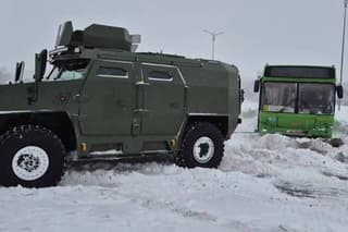 Легкобронированные автомобили Volat V1 отправили на помощь коммунальщикам в Белоруссии