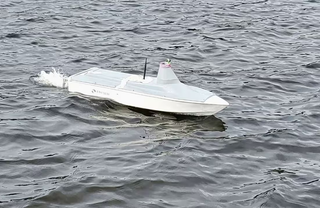Amphibious Unmanned Boat on Air Cushion with Modular Weapons Created in Russia