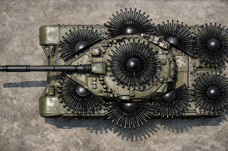 A new simple anti-drone protection for tanks without welding has been created in Russia