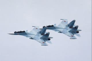 Los cazas rusos Su-30SM fueron altamente valorados en Armenia