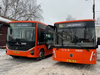 Los nuevos autobuses de serie Citymax 12 salieron a las rutas en Nizhni Nóvgorod