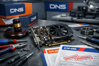 Суд взыскал с DNS более 800 тыс. рублей за неисправную видеокарту