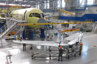 Серийный МС-21-310 отправили на проверку всех электрических узлов